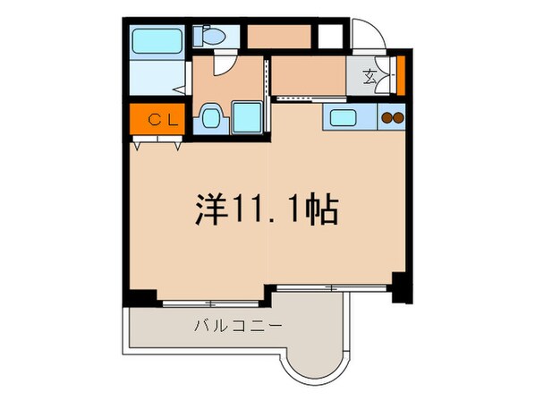 チェリ－ビュウ芦屋川の物件間取画像